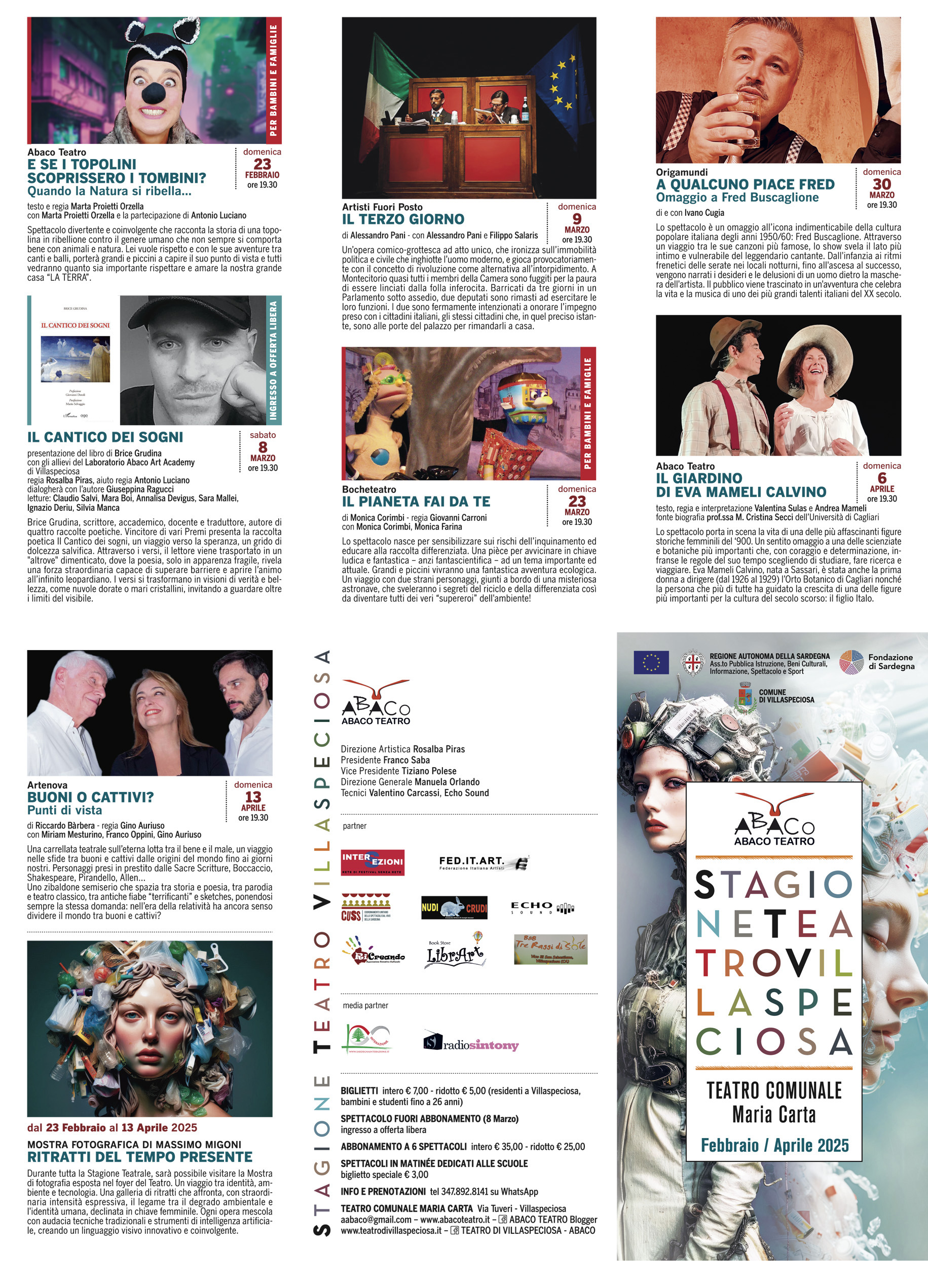 Stagione Teatro Villaspeciosa 2024